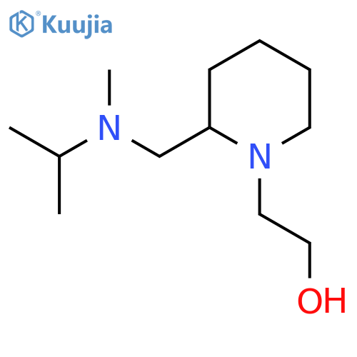 2-{2-[(Isopropyl-methyl-amino)-methyl]-piperidin-1-yl}-ethanol structure