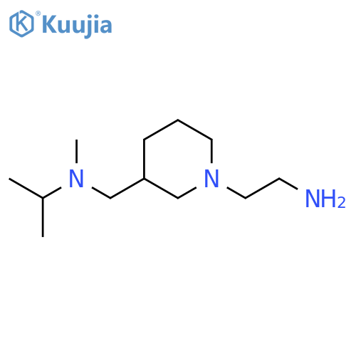 [1-(2-AMino-ethyl)-piperidin-3-ylMethyl]-isopropyl-Methyl-aMine structure
