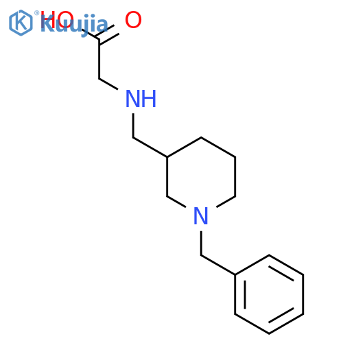 [(1-Benzyl-piperidin-3-ylmethyl)-amino]-acetic acid structure
