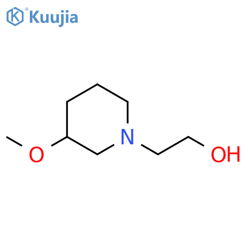 2-(3-Methoxy-piperidin-1-yl)-ethanol structure