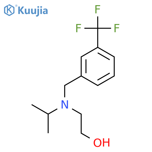 2-[Isopropyl-(3-trifluoromethyl-benzyl)-amino]-ethanol structure