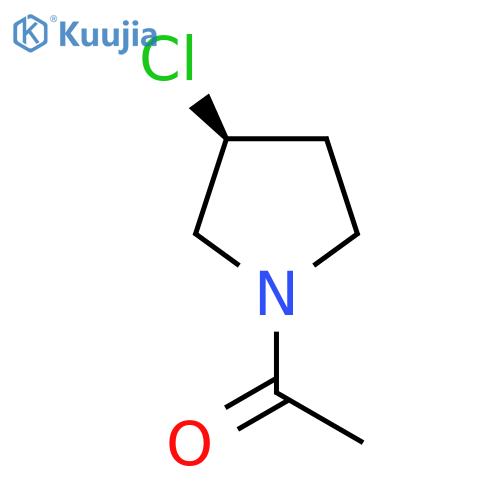 1-((S)-3-Chloro-pyrrolidin-1-yl)-ethanone structure