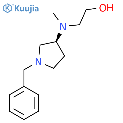 2-[((S)-1-Benzyl-pyrrolidin-3-yl)-methyl-amino]-ethanol structure