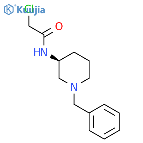 N-((S)-1-Benzyl-piperidin-3-yl)-2-chloro-acetamide structure