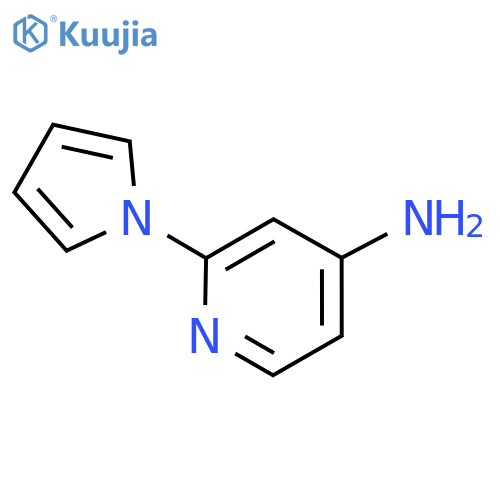 2-(1H-pyrrol-1-yl)pyridin-4-amine structure