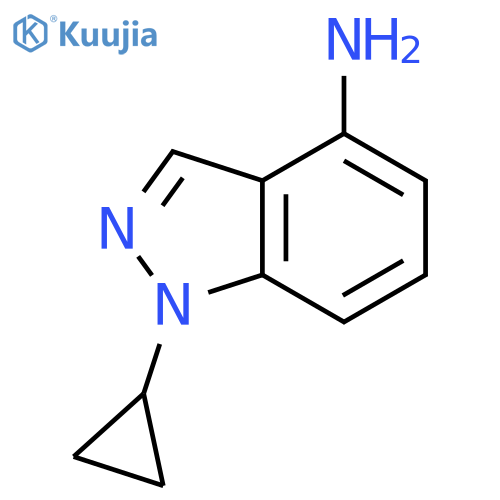 1-cyclopropyl-1H-indazol-4-amine structure