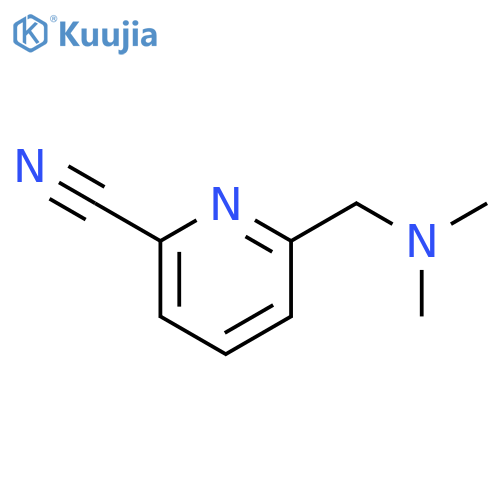 6-((Dimethylamino)methyl)picolinonitrile structure