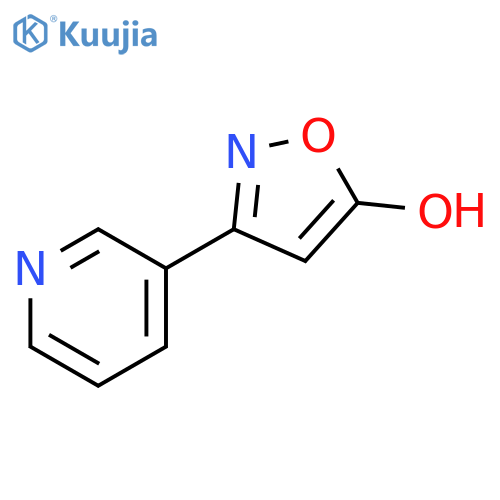3-(pyridin-3-yl)-1,2-oxazol-5-ol structure