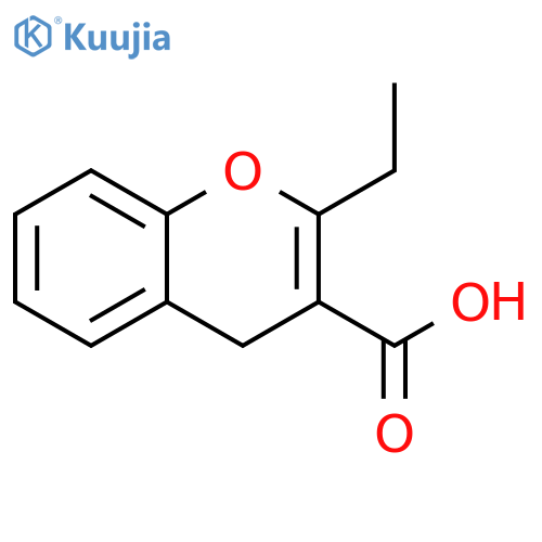 2-ethyl-4H-chromene-3-carboxylic acid structure