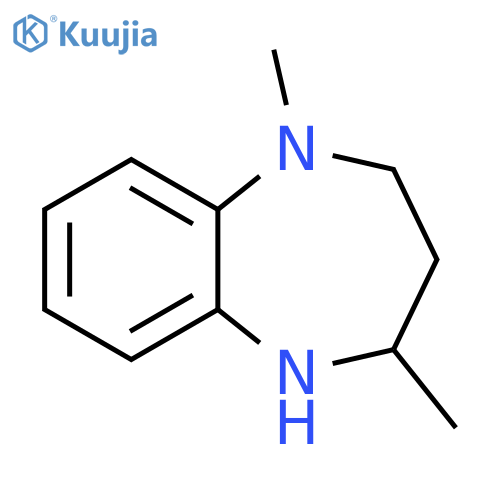 1,4-dimethyl-2,3,4,5-tetrahydro-1H-1,5-benzodiazepine structure