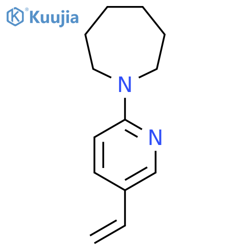 1-(5-Vinylpyridin-2-yl)azepane structure