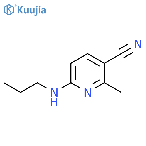 2-Methyl-6-propylamino-nicotinonitrile structure