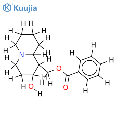 11-O-Benzoyl-4-hydroxyepilupinine structure