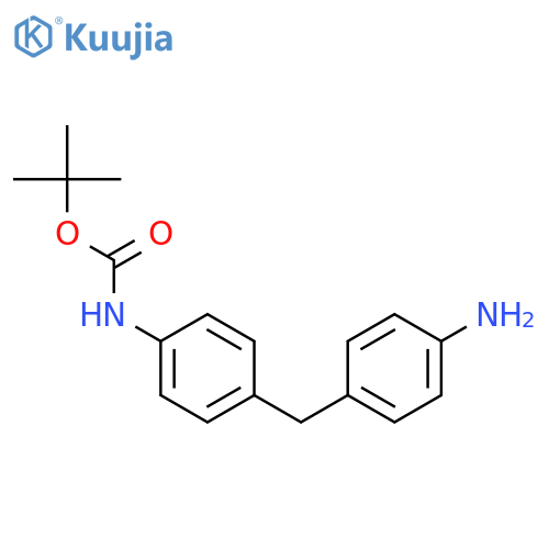 Carbamic acid, [4-[(4-aminophenyl)methyl]phenyl]-, 1,1-dimethylethylester structure
