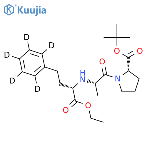 Enalapril-d5 tert-Butyl Ester structure