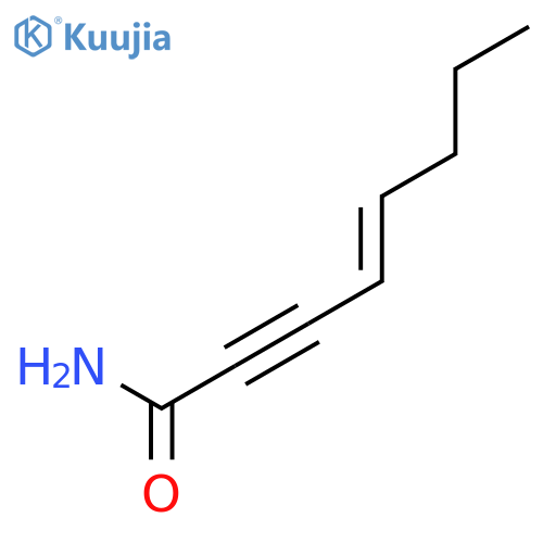 (E)-oct-4-en-2-ynamide structure