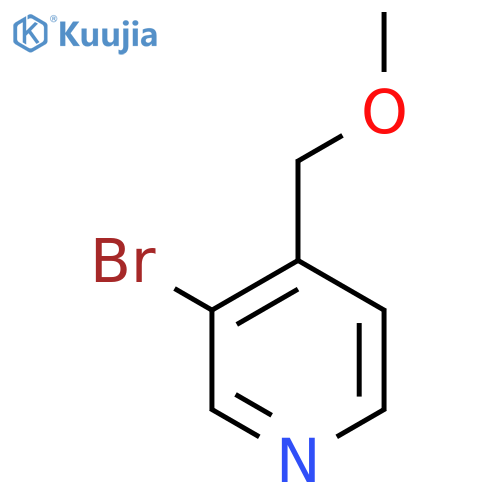 3-Bromo-4-(methoxymethyl)pyridine structure