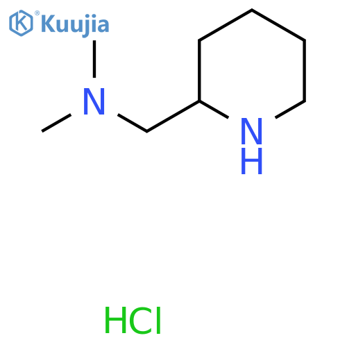 Dimethyl-piperidin-2-ylmethyl-amine hydrochloride structure