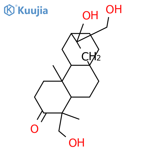 16,17,18-Trihydroxy-3-atisanone; (ent-8S,12S,16α)-form structure