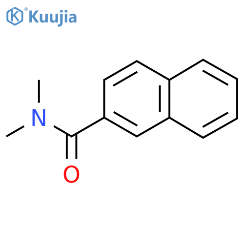 N,N-Dimethylnaphthalene-2-carboxamide structure