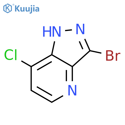 3-bromo-7-chloro-1h-pyrazolo[4,3-b]pyridine structure