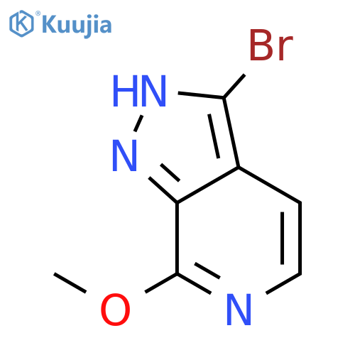 3-Bromo-7-Methoxy-1h-Pyrazolo3,4-CPyridine structure