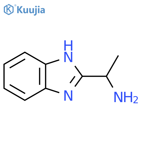 (1S)-1-(1H-1,3-benzodiazol-2-yl)ethan-1-amine structure