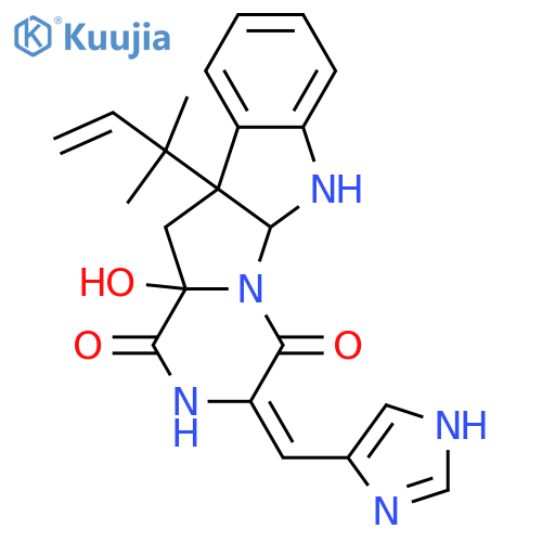 Roquefortine C; 11a-Hydroxy structure