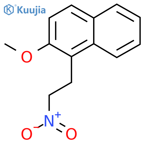 2-methoxy-1-(2-nitroethyl)naphthalene structure