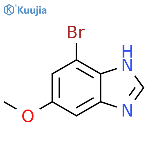 7-Bromo-5-methoxy-1H-benzodimidazole structure
