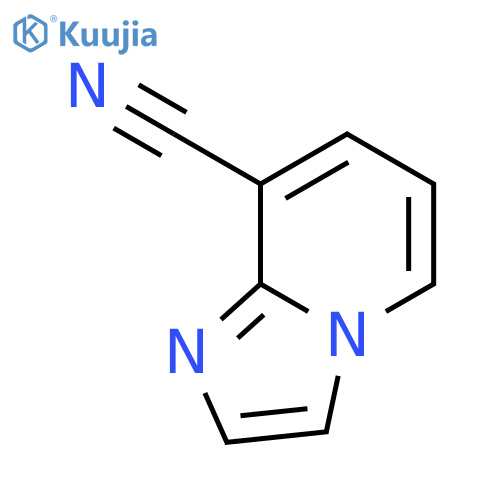 Imidazo[1,2-a]pyridine-8-carbonitrile structure
