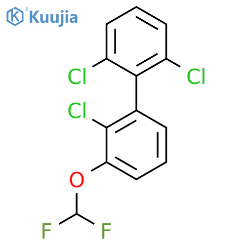 2'-Chloro-2,6-dichloro-3'-difluoromethoxy-biphenyl structure