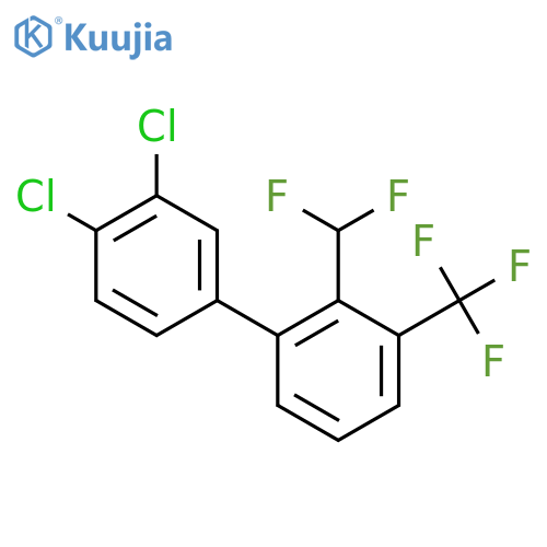 2'-Difluoromethyl-3,4-dichloro-3'-trifluoromethyl-biphenyl structure