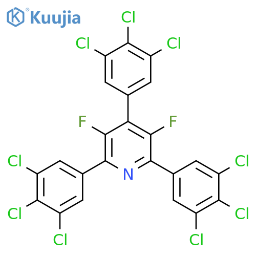 3,5-Difluoro-2,4,6-tris(3,4,5-trichlorophenyl)pyridine structure