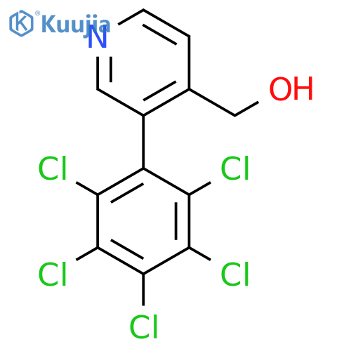 3-(Perchlorophenyl)pyridine-4-methanol structure
