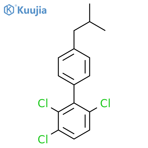 4'-Isobutyl-2,3,6-trichlorobiphenyl structure