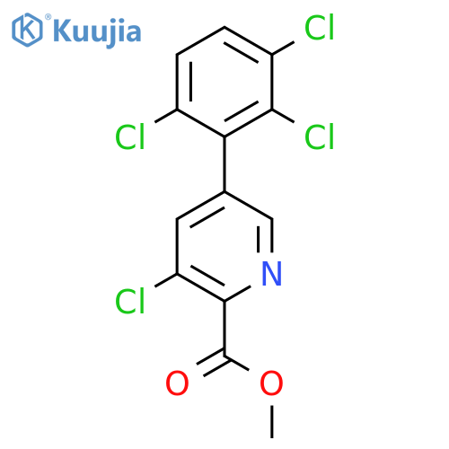 Methyl 3-chloro-5-(2,3,6-trichlorophenyl)picolinate structure