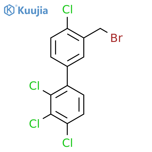 3'-(Bromomethyl)-2,3,4,4'-tetrachlorobiphenyl structure