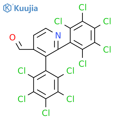 2,3-Bis(perchlorophenyl)isonicotinaldehyde structure