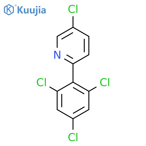 5-Chloro-2-(2,4,6-trichlorophenyl)pyridine structure