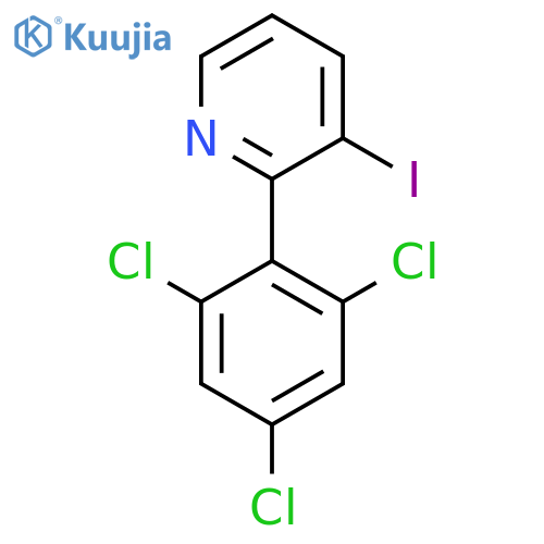 3-Iodo-2-(2,4,6-trichlorophenyl)pyridine structure