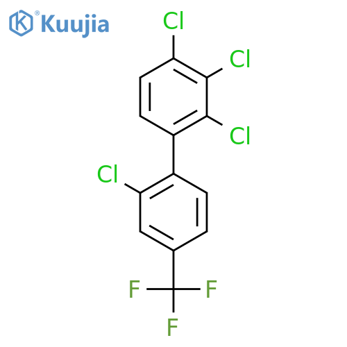 2,3,4,2'-Tetrachloro-4'-(trifluoromethyl)biphenyl structure