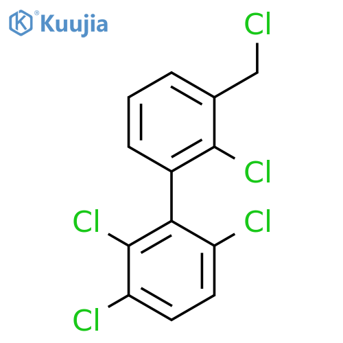 3'-(Chloromethyl)-2,3,6,2'-tetrachlorobiphenyl structure