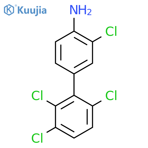 4-Amino-3,2',3',6'-tetrachlorobiphenyl structure