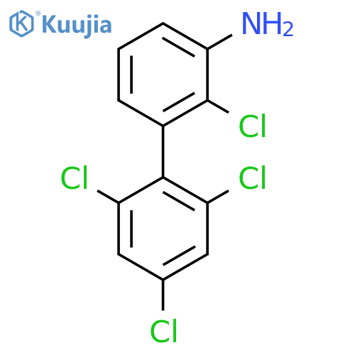 3-Amino-2,2',4',6'-tetrachlorobiphenyl structure
