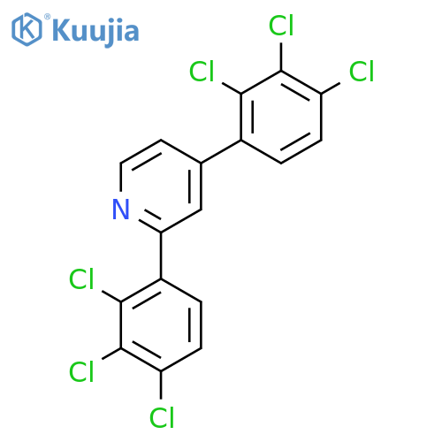 2,4-Bis(2,3,4-trichlorophenyl)pyridine structure