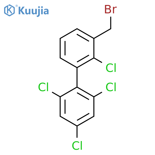 3'-(Bromomethyl)-2,4,6,2'-tetrachlorobiphenyl structure