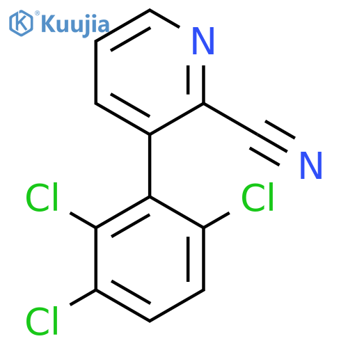 3-(2,3,6-Trichlorophenyl)picolinonitrile structure