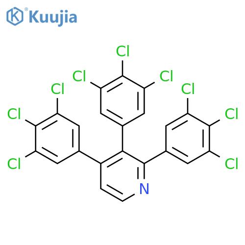 2,3,4-Tris(3,4,5-trichlorophenyl)pyridine structure