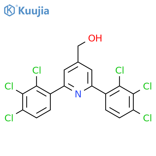 2,6-Bis(2,3,4-trichlorophenyl)pyridine-4-methanol structure